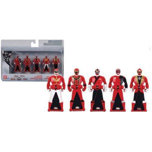 Bandai Power Rangers 25th Anniversary Red Ranger Keys 5-Pack - by Bandai | Buy at ToyShnip