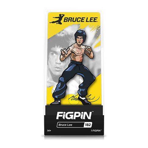 FiGPiN Bruce Lee FiGPiN Enamel Pin - by FiGPiN | Buy at ToyShnip