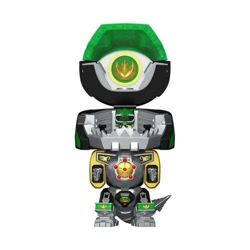 Funko Pop! Bitty Bot Power Rangers Dragonzord with Green Ranger Vinyl Figure - by Funko
