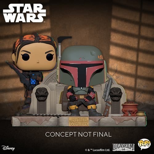 Funko Star Wars: The Mandalorian Boba Fett and Fennec Shand Pop! Moment - by Funko | Buy at ToyShnip