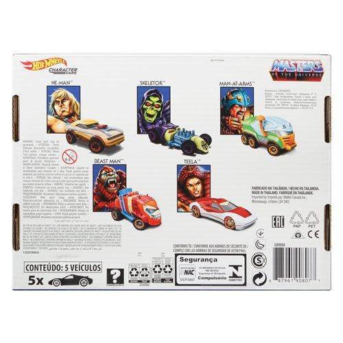 Masters of the Universe Hot Wheels Character Car 5-Pack - by Mattel | Buy at ToyShnip