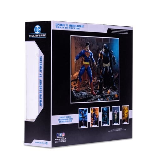 McFarlane Toys DC The Dark Knight Returns Superman vs. Batman 7-Inch Scale Action Figure 2-Pack - by McFarlane Toys | Buy at ToyShnip