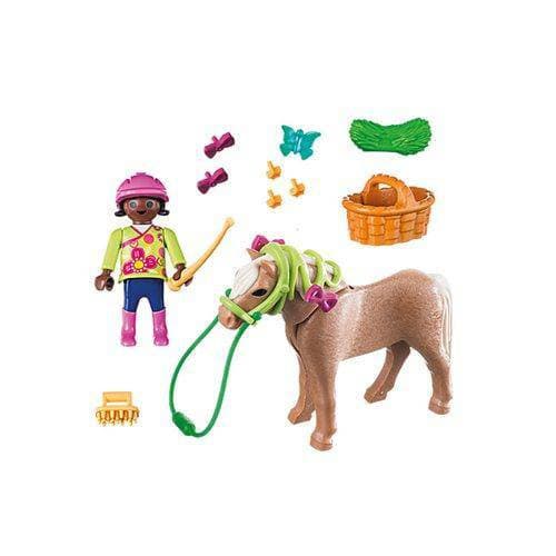 Playmobil 70060 Special Plus Girl with Pony Action Figure - by Playmobil | Buy at ToyShnip