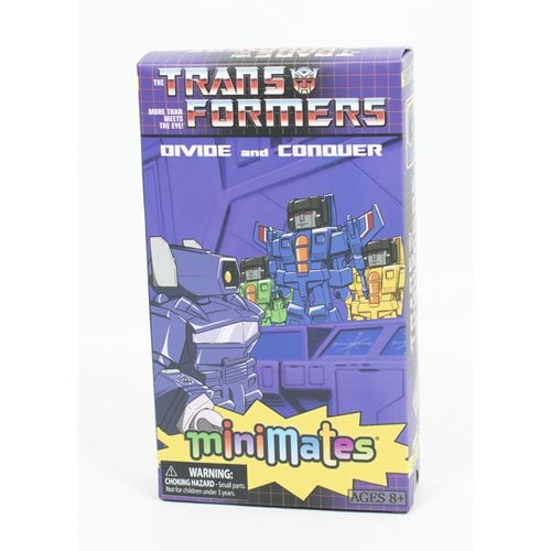 SDCC 2024 Transformers Divide & Conquer VHS Minimates Box Set - by Diamond Select