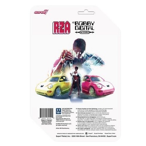 Super7 RZA Bobbu Digital 3 3/4-Inch ReAction Figure - by Super7 | Buy at ToyShnip