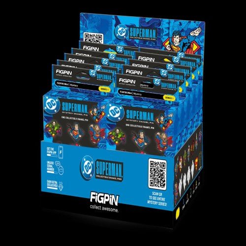 Superman Classic Mystery Mini Series 01 - Full Case or Single Pack - by FiGPiN