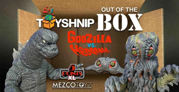 Godzilla | Godzilla vs Hedorah 5 Points XL Box Set | Mezco - ToyShnip