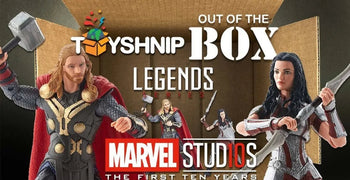 Marvel Legends | Thor & Sif | Marvel Studios The First Ten Years | The Dark World - ToyShnip