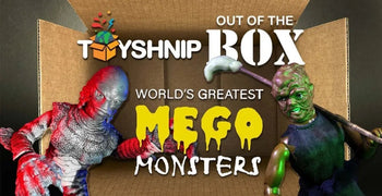 Mego Monsters | Creature from Black Lagoon - Toxic Avenger | NEW PACKAGING - ToyShnip
