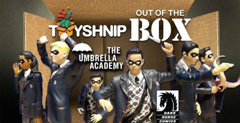 Netflix's The Umbrella Academy Collectibles: the Dysfunctional Super-Powered Family Prop Replica's from Dark Horse Comics - ToyShnip