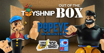 Popeye Classics | Battle Damaged Popeye v Bluto PX | Boss Fight Studio - ToyShnip
