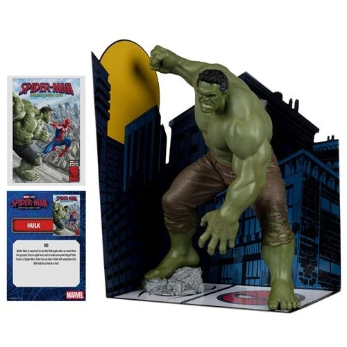 Marvel Rivals Spider-Man: Brand New Day Hulk 1:6 Scale Posed Figure with Scene and Comic