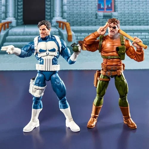Marvel Legends Series Gamerverse Punisher and Nick Fury 6-Inch Action Figures