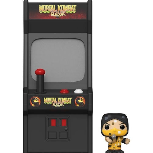 Funko Pop! Bitty - Mortal Kombat Scorpion Arcade Cabinet