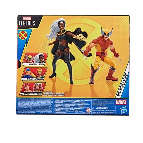 X-Men 97 Marvel Legends Wolverine and Storm 6-Inch Action Figures