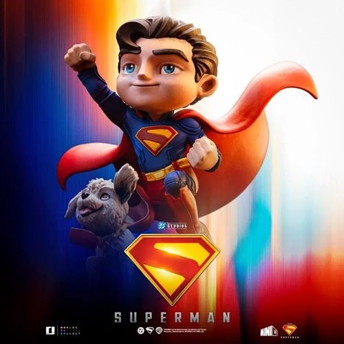 Iron Studios Superman (2025) Superman and Krypto MiniCo Vinyl Figure