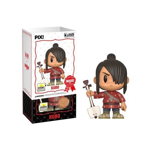 ThrillJoy Pix! Kubo and the Two Strings Kubo with Guitar Vinyl Figure - 2026 Convention Exclusive
