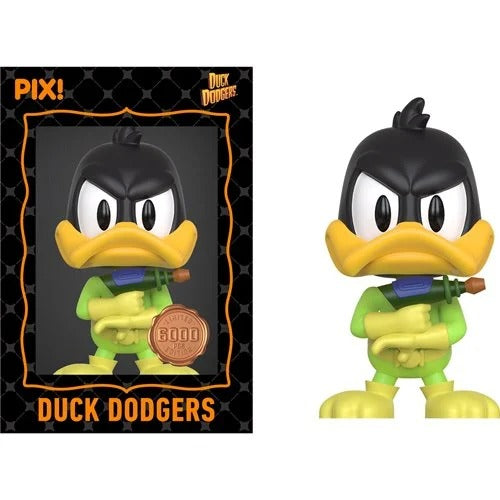 ThrillJoy Pix! Duck Dogers with Pistol Vinyl Figure