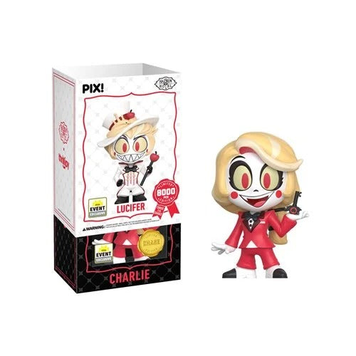 ThrillJoy Pix! Hazbin Hotel Lucifer Vinyl Figure - 2026 Convention Exclusive