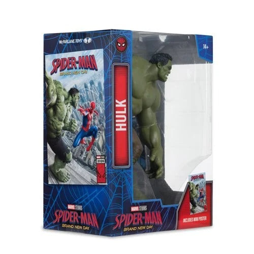 Marvel Rivals Spider-Man: Brand New Day Hulk 1:6 Scale Posed Figure with Scene and Comic