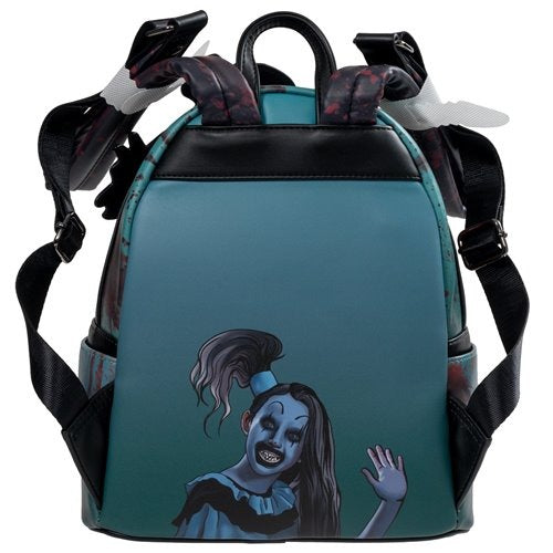 Loungefly Terrifier Art the Clown Blood Splatter Glow-in-the-Dark Mini-Backpack - Entertainment Earth Exclusive