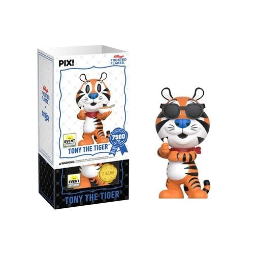 ThrillJoy Pix! Kelloggs Tony the Tiger Vinyl Figure - 2026 Convention Exclusive
