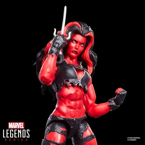 Marvel Legends Series Red She-Hulk 6-Inch Action Figure