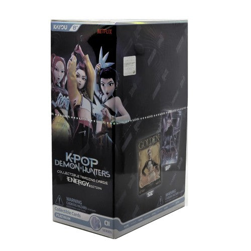 KPop Demon Hunters Energy Edition Series 1 Collectible Trading Card Display of 12 Packs