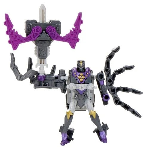 Transformers Cyberworld Airachnid Armored Cyber Changers 4-Inch Action Figure