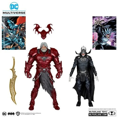 DC McFarlane Collector Edition Batman Who Laughs & Merciless 7-Inch Scale Action Figure 2-Pack - Exclusive