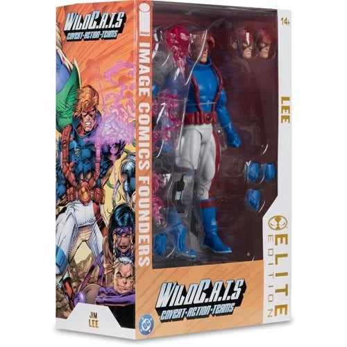 DC Multiverse Spartan Wild C.A.T.S Image Comic Founders Series McFarlane Elite Edition 7-Inch Deluxe Action Figure