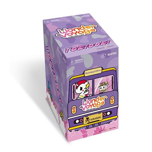 Tokidoki Wonder Voyage Roaming Edition Collectible Trading Card Display of 24 packs