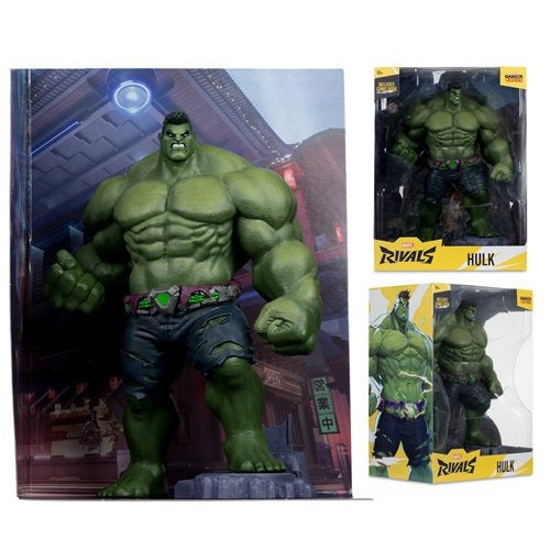 McFarlane Toys Marvel Rivals The Hulk 1:6 Scale Posed Figure with Scene and Comic