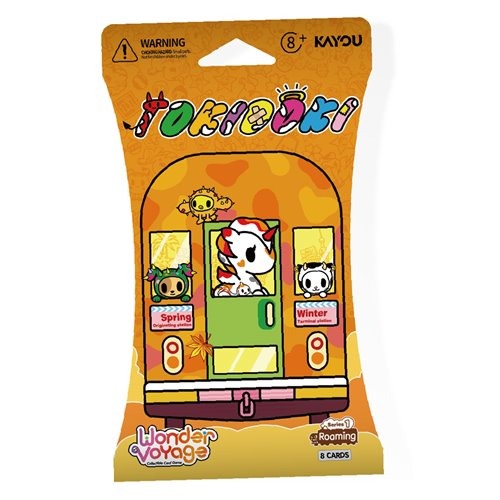 Tokidoki Wonder Voyage Roaming Edition Collectible Trading Card Display of 24 packs
