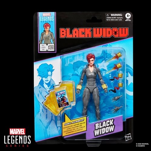 Black Widow Marvel Legends Series Black Widow 6-Inch Action Figure