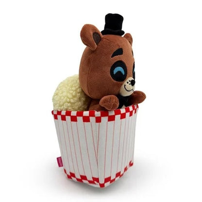 Five Nights at Freddy's Popcorn Bucket Freddy 9-Inch Plush - Entertainment Earth Exclusive