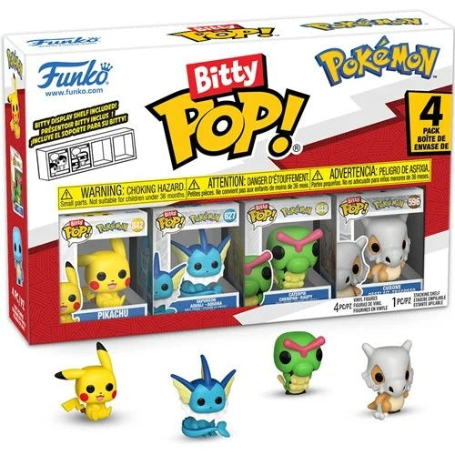 Funko Bitty Pop! Pokemon Mini-Figure 4-Pack - Select Figure(s)