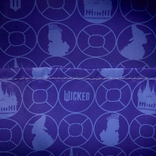 Loungefly Wicked Glinda and Elphaba Floral and Lace Mini-Backpack