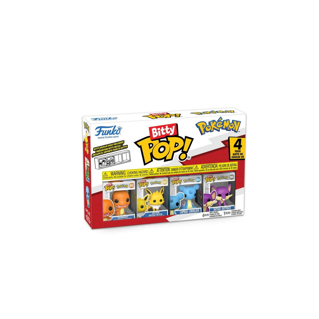 Funko Bitty Pop! Pokemon Mini-Figure 4-Pack - Select Figure(s)