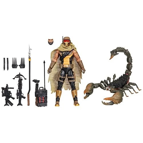 G.I. Joe Classified Series Deluxe Cobra Desert Scorpion & SKRP10N-25 6-Inch Action Figures