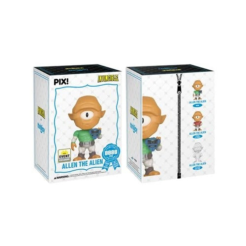 ThrillJoy Pix! Invincible Allen the Alien Vinyl Figure - 2026 Convention Exclusive