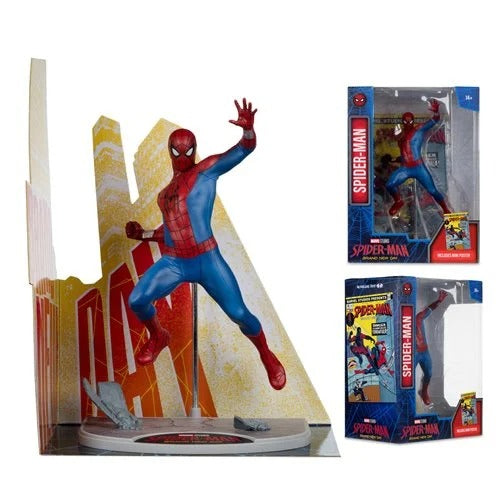 Marvel Rivals Spider-Man: Brand New Day 1:6 Scale Posed Figure with Scene and Comic