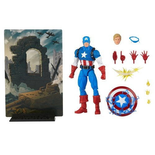 Marvel Legends 20th Anniversary Series 1 Captain America 6-inch Action Figure