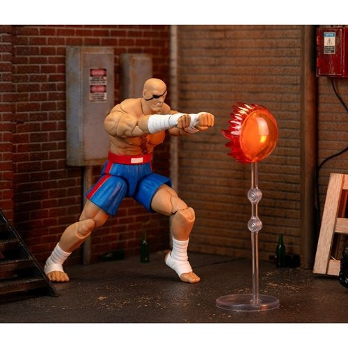 Ultra Street Fighter II Sagat 6-Inch Scale Deluxe Action Figure