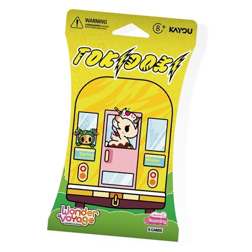 Tokidoki Wonder Voyage Roaming Edition Collectible Trading Card Display of 24 packs