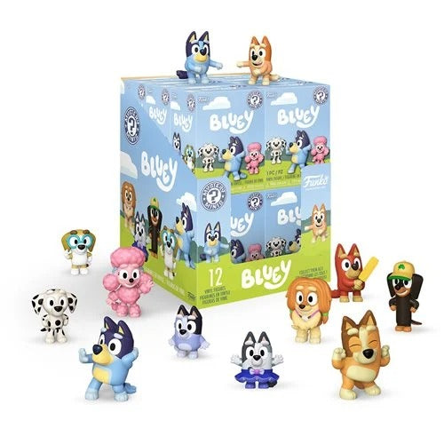 Funko Bluey Mystery Minis Mini-Figure (1 Box with 1 Figure)