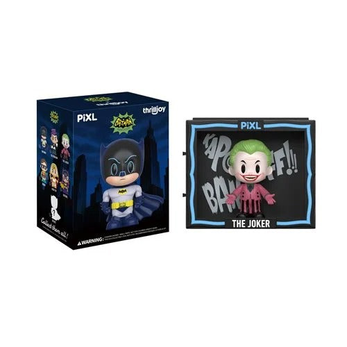 ThrillJoy PiXL Batman 66 Blind Box Mini-Figure (1 box with 1 figure)