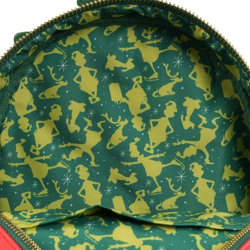 Loungefly How the Grinch Stole Christmas Grinch Christmas Present Mini-Backpack - Entertainment Earth Exclusive
