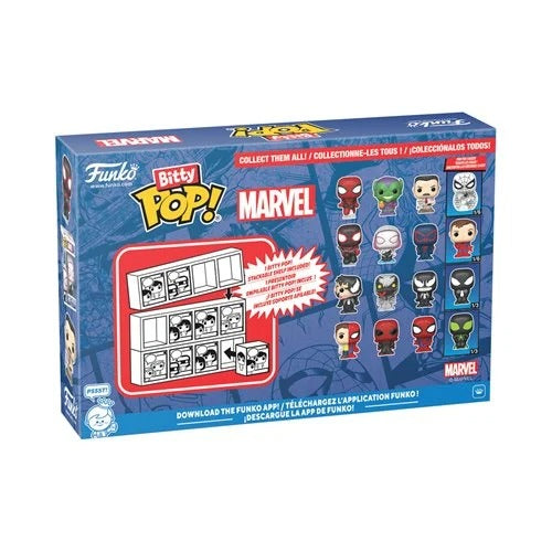 Funko Bitty Pop! Spider-Man Mini-Figure 4-Pack - Select Figure(s)