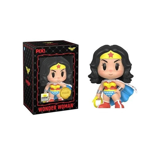 ThrillJoy Pix! Wonder Woman Retro Vinyl Figure - 2026 Convention Exclusive